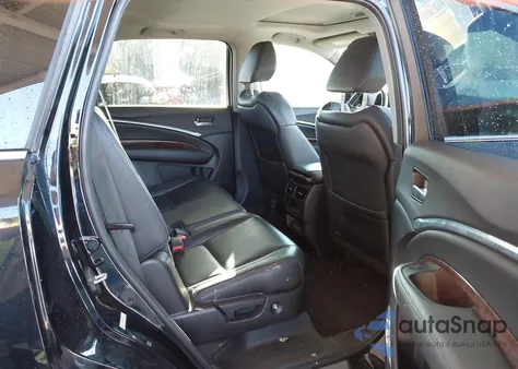 2017 Acura Mdx Technology Pkg from USA, damaged, VIN 5FRYD4H53HB003100